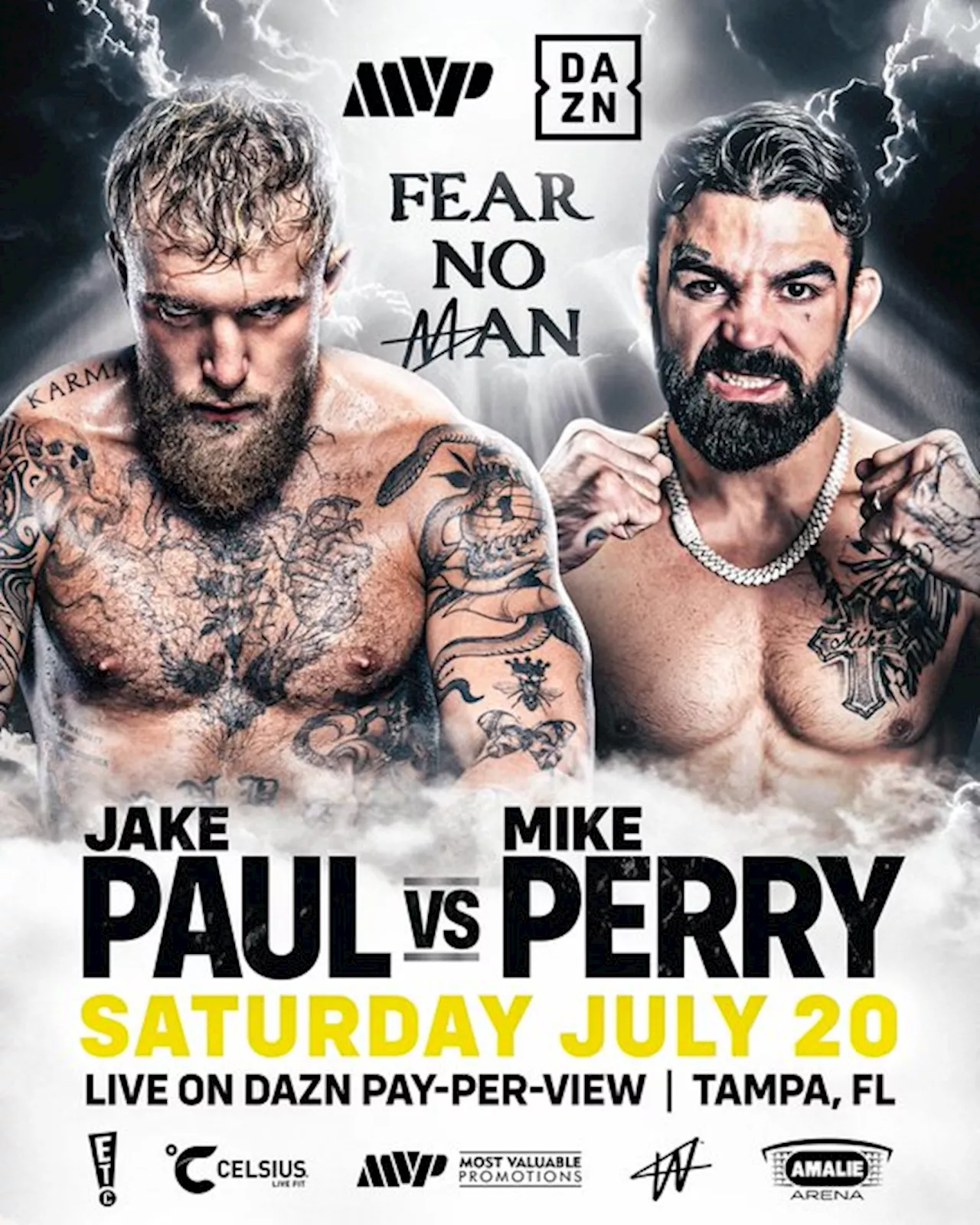 BKFC Champ, UFC Vet Mike Perry Steps in to Box Jake Paul on July 20