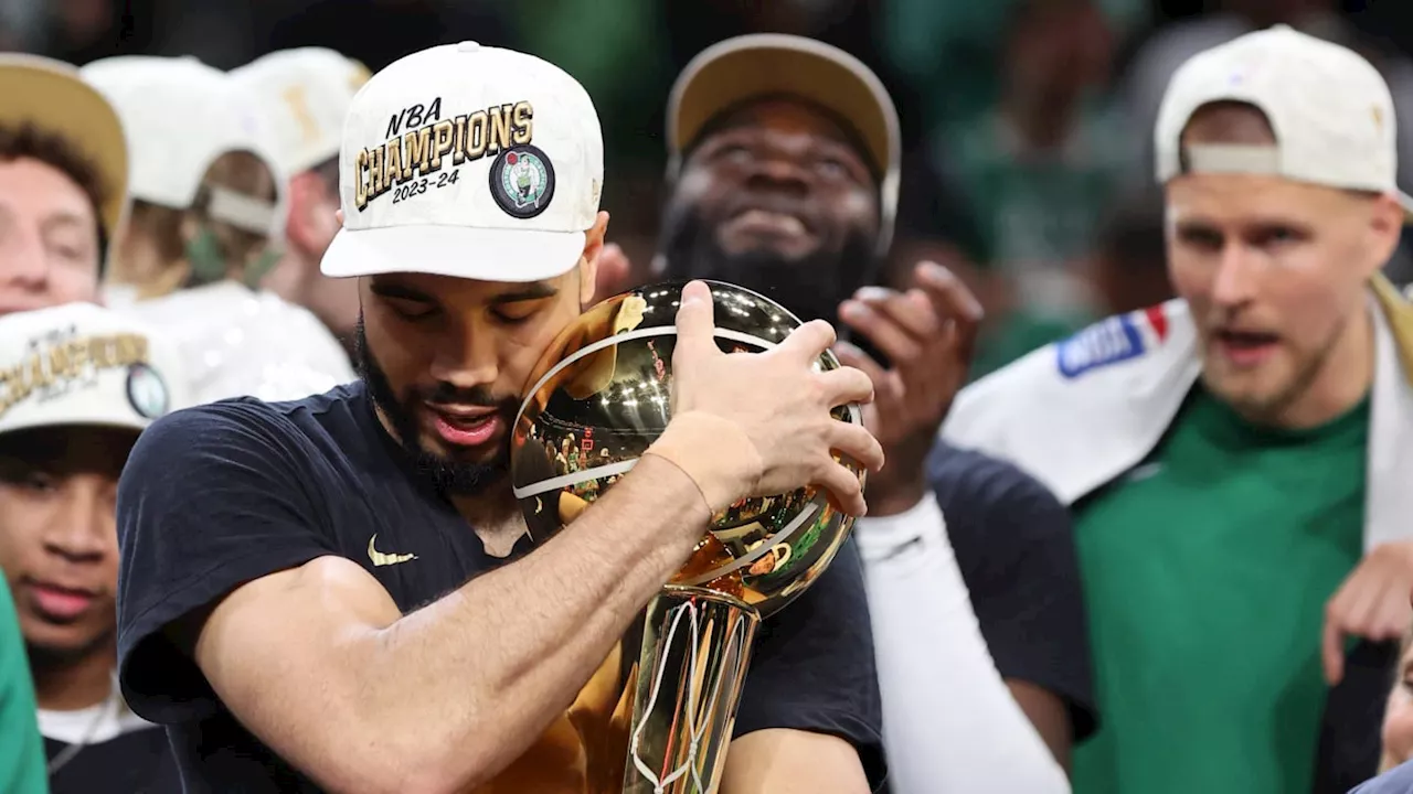 Jayson Tatum's 5-Word Post Went Viral After Boston Celtics Won NBA Championship