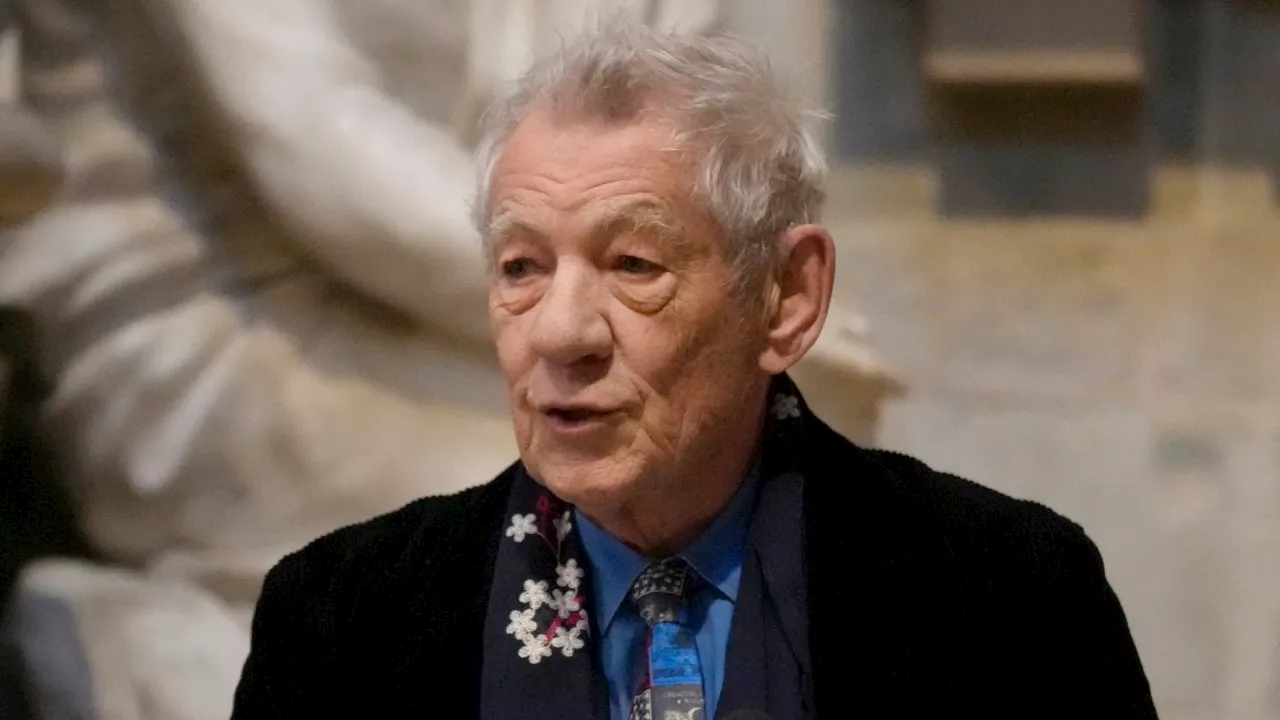 Sir Ian McKellen rushed to hospital after shock fall off stage