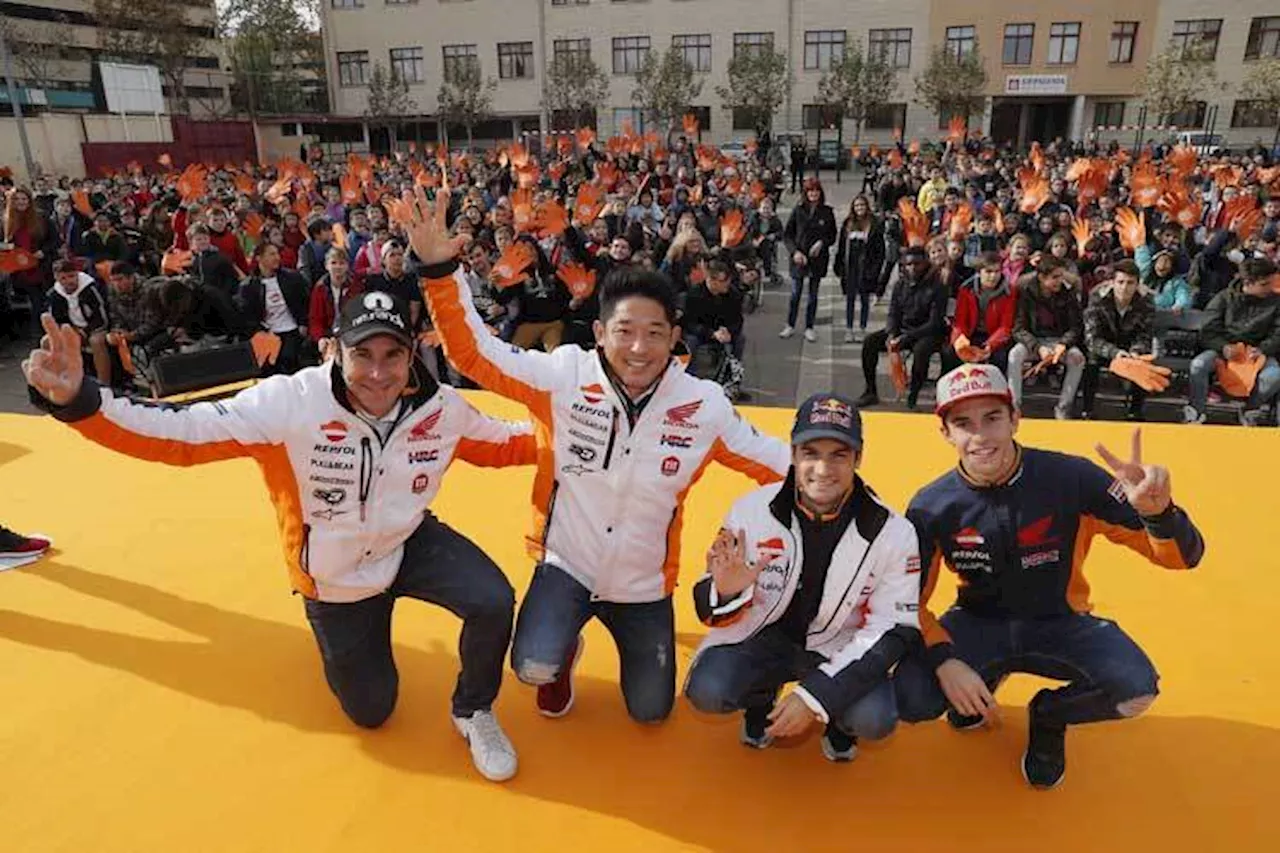 Márquez und Pedrosa machen sich gegen Mobbing stark