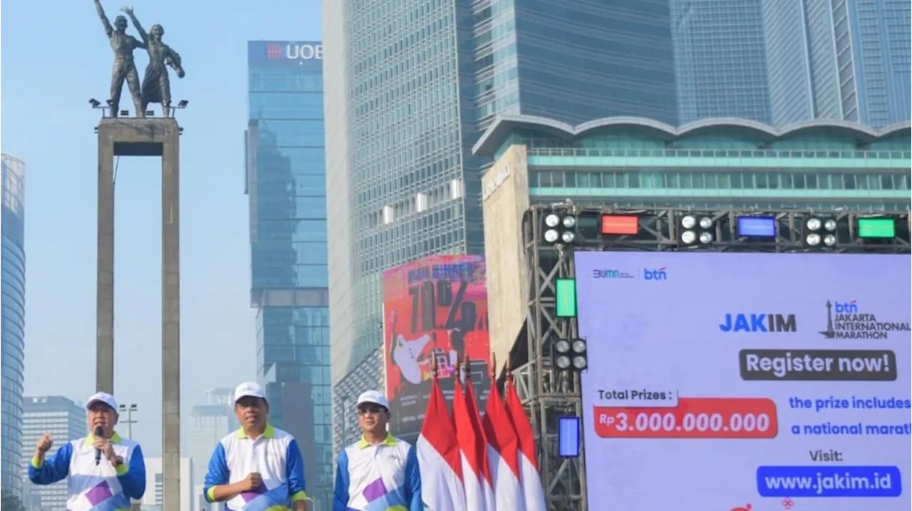 Jakarta Internasional Marathon 2024 Digelar, Intip 36 Ruas Jalan di Jakarta yang Bakal Ditutup