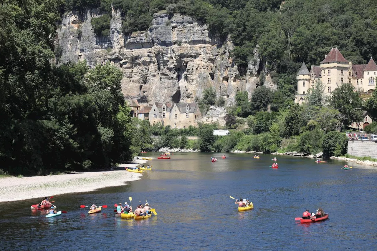 Ils chavirent en canoë sur la Dordogne et sont sauvés par les pompiers