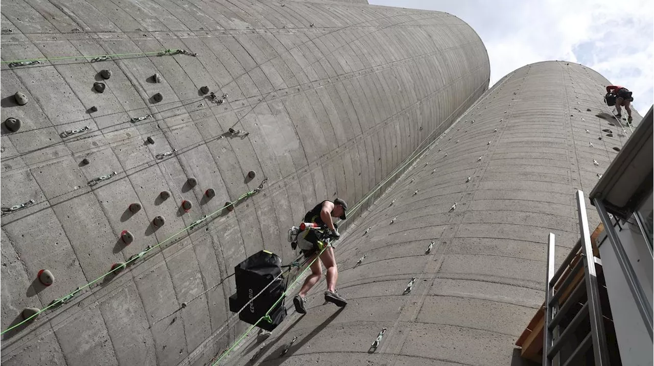 Vidéo. Bordeaux : le nouveau spot de grimpe urbaine des Bassins à flot ouvre ses voies