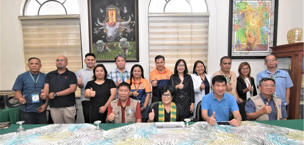 DENR SEC. LOYZAGA MEETS WITH CAPITOL EXECS