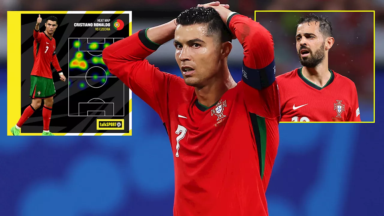 – England legend left baffled as Portugal’s stars refuse to pass to Cristiano Ronaldo...