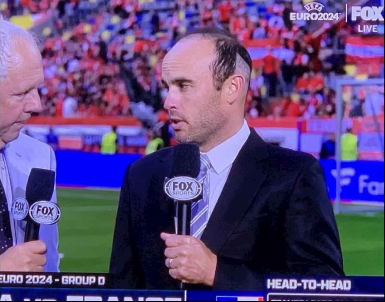 Landon Donovan told to ‘fire barber’ as he reveals what happened to his hair after picture goes viral...