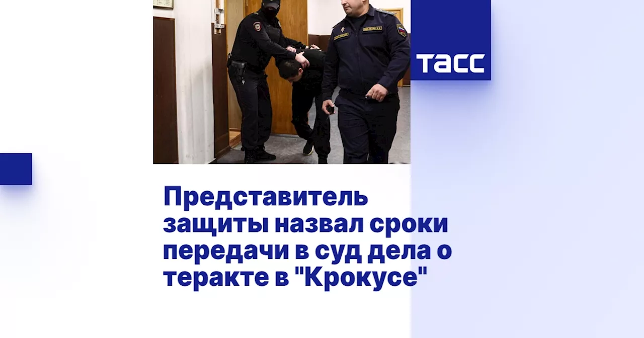 Представитель защиты назвал сроки передачи в суд дела о теракте в 'Крокусе'