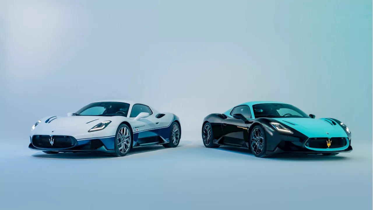 Maserati MC20 Icona and Leggenda special editions channel the MC12