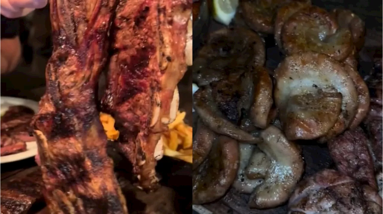 Fueron a una parrilla en Núñez y pidieron provoleta, asado, entraña y papas fritas: cuánto gastaron