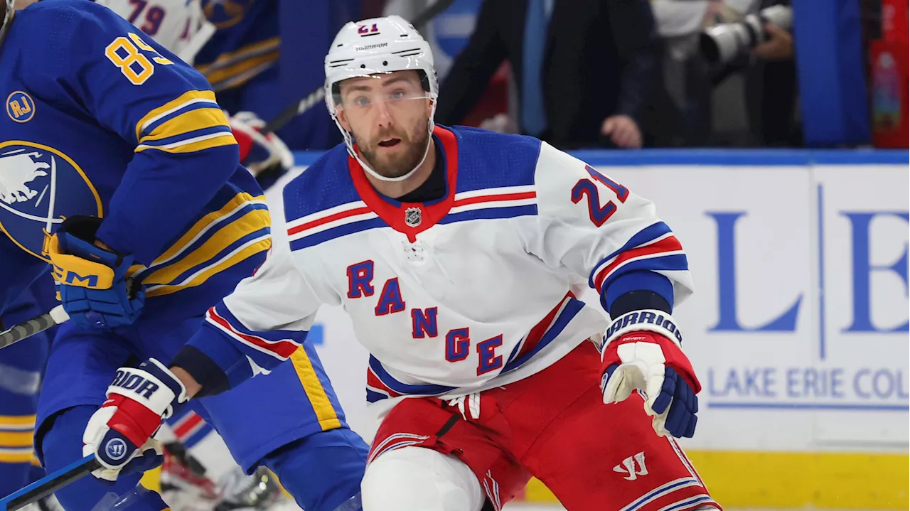 Rangers place playoff star Goodrow on waivers