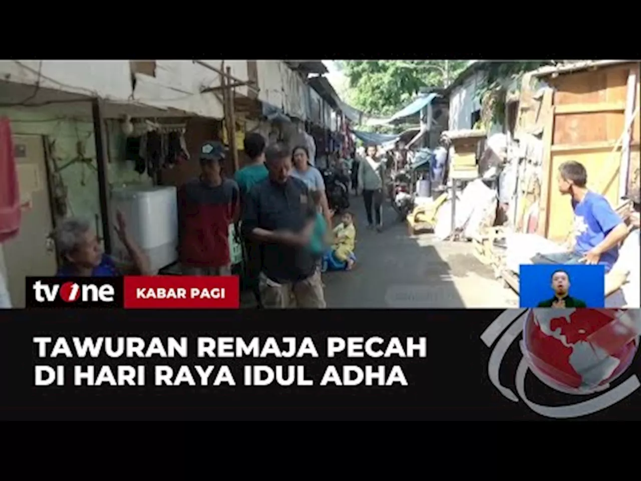 Tawuran Remaja di Hari Raya Idul Adha, Warga Luka Kena Senjata Tajam