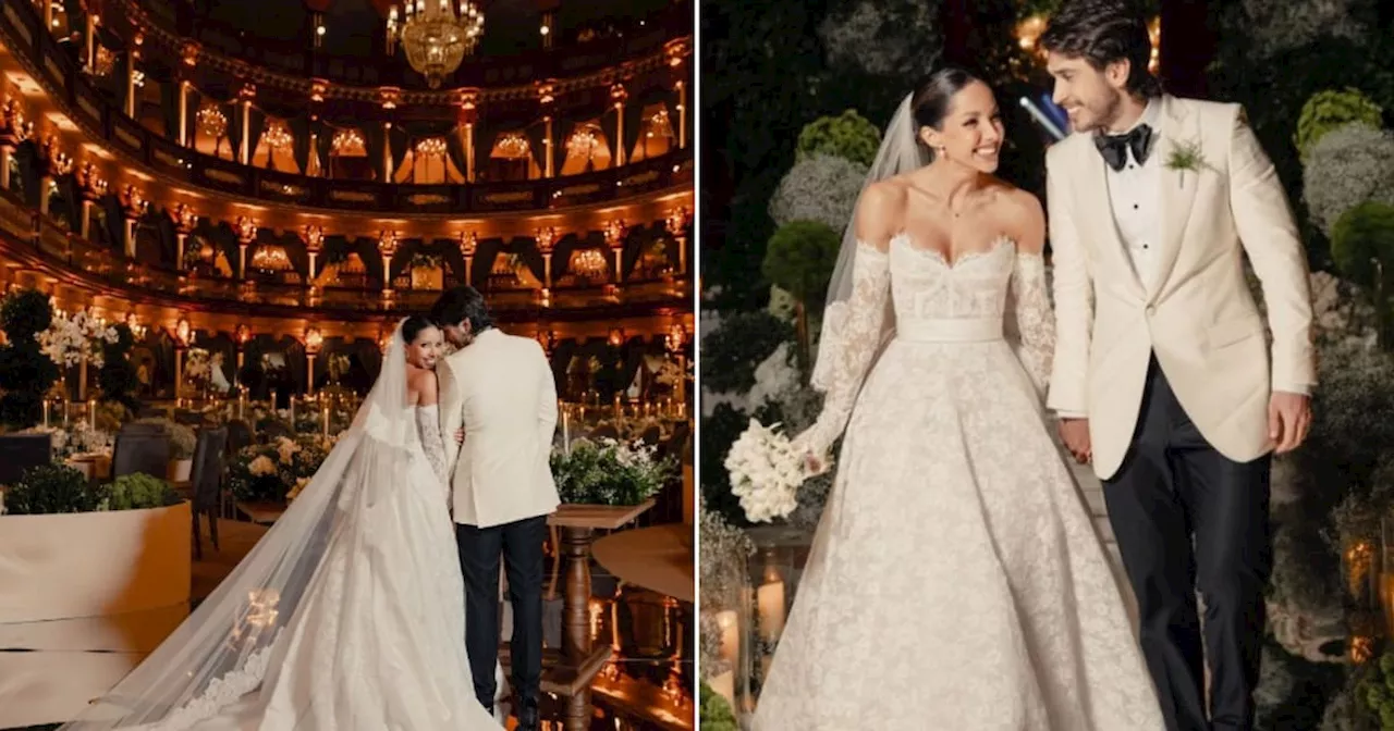 ¿Cuánto costó el lujoso vestido de novia de Silvy Araújo?