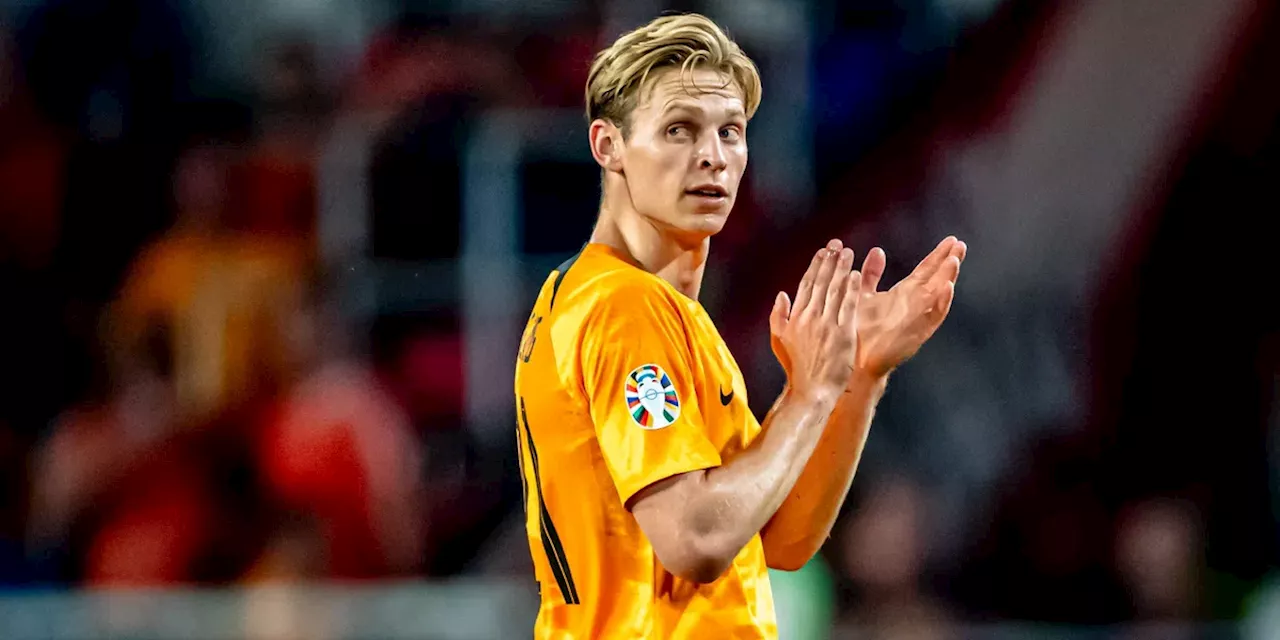 'Barça beheert herstel Frenkie de Jong: Catalanen noemen beoogde rentree-datum'