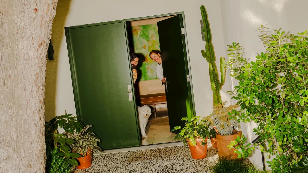 Inside Jason Schwartzman and Brady Cunningham’s Eccentric Midcentury Home in Los Angeles