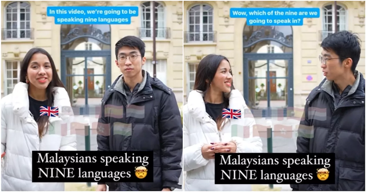 Impressive M'sian Polyglots Speak 6 Languages Each Including French, Spanish, Dutch, Italian & More!