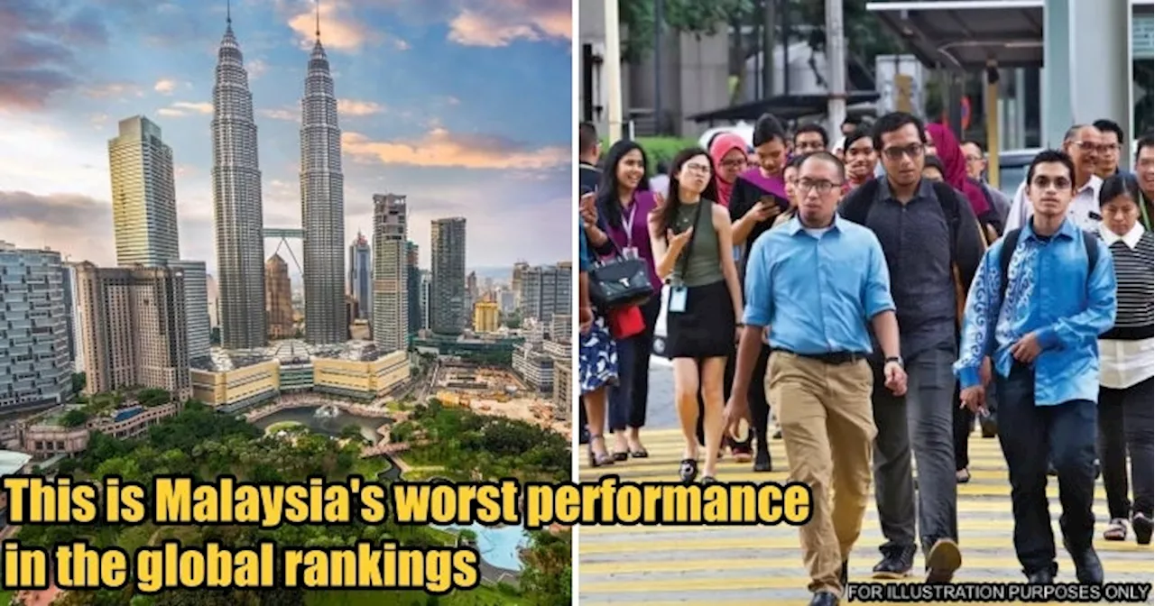 Indonesia & Thailand Overtake Malaysia in World Competitiveness Ranking for 1st Time as We Drop to 34th