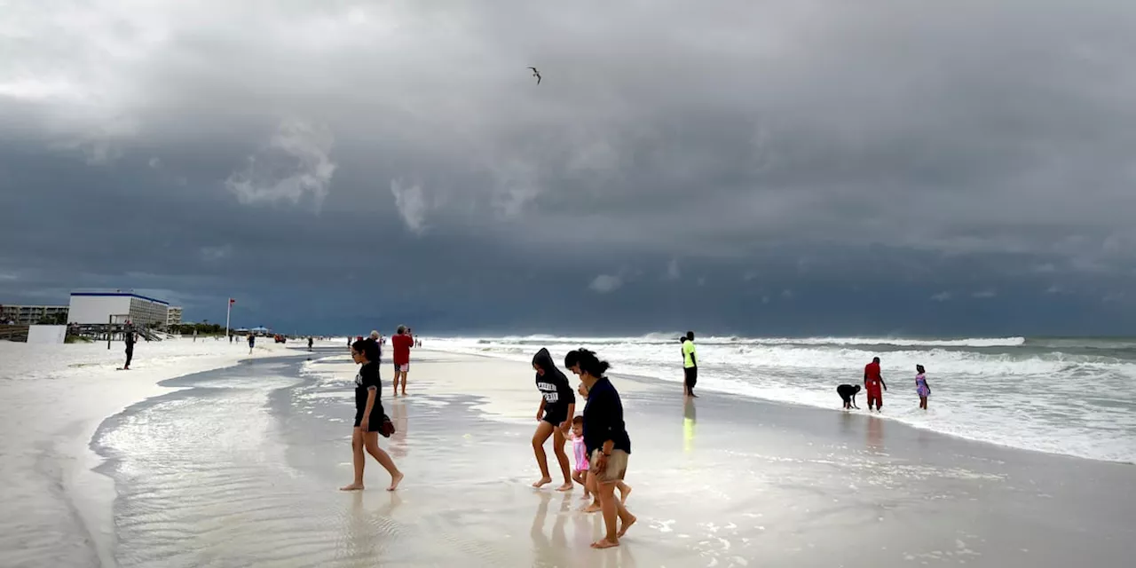 Warnings issued along panhandle beaches due to tropical storm dangers