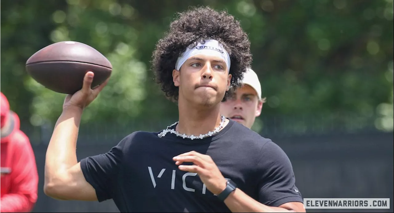 Ohio State Quarterback Commit Tavien St. Clair Leads Elite 11 Standings After Day One