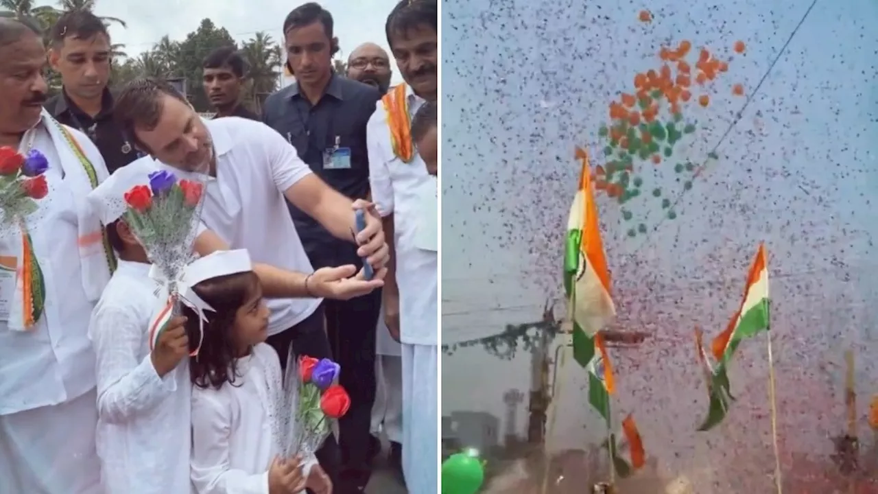 जन्मदिन पर प्रियंका संग कांग्रेस हेडक्वार्टर पहुंचे राहुल गांधी, कार्यकर्ताओं ने फूल बरसाकर किया स्वागत