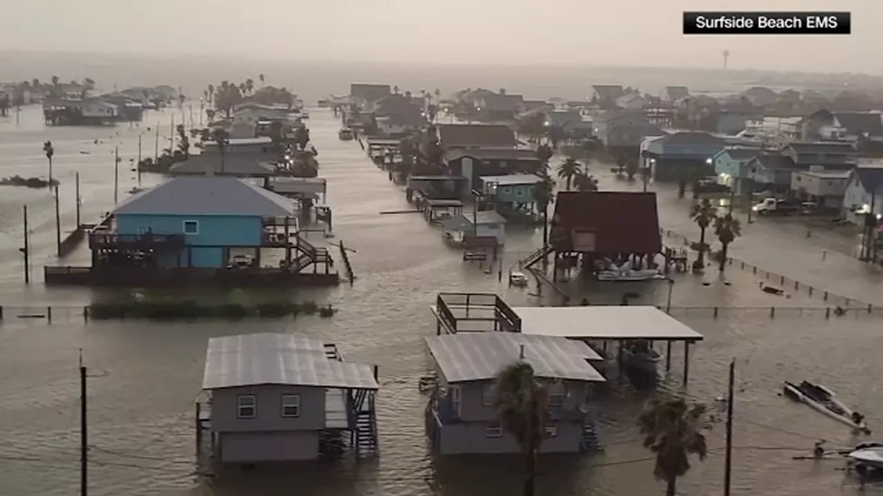 51 Texas counties under disaster declaration as Tropical Storm Alberto moves through the Gulf