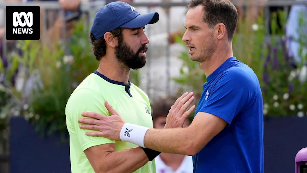 Jordan Thompson defeats Andy Murray at Queen's Club, Rinky Hijikata into quarterfinals