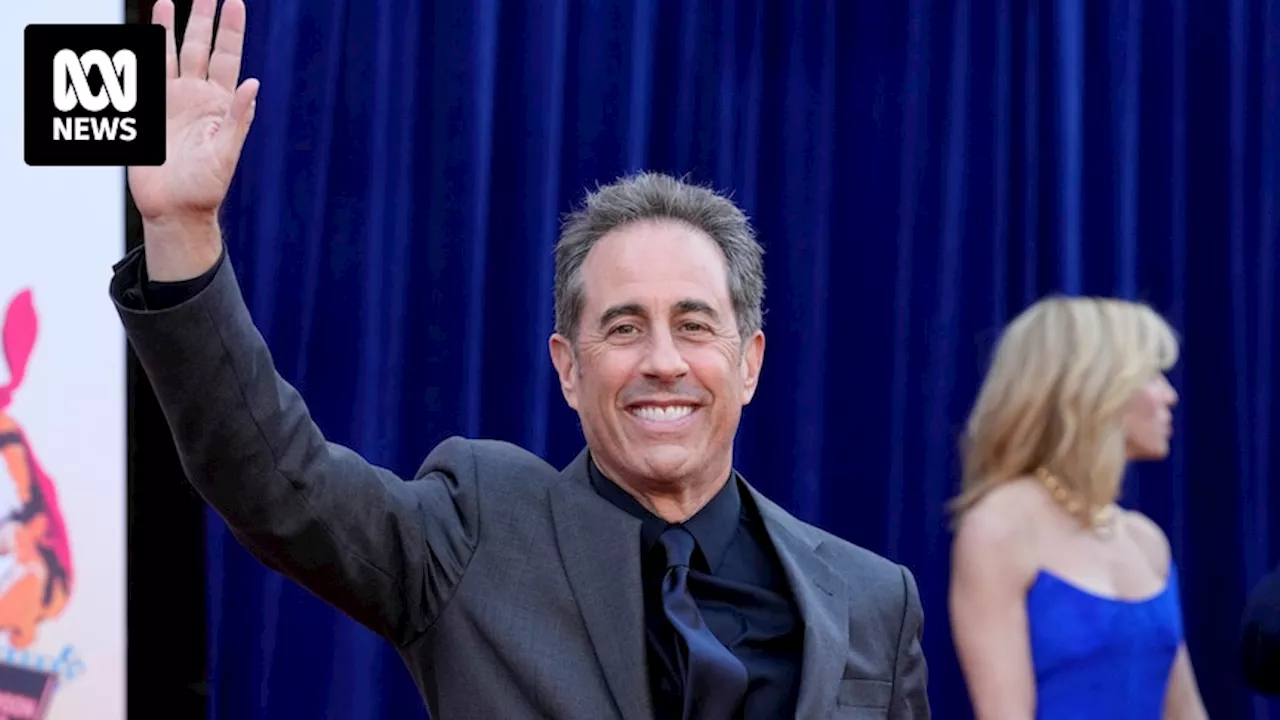 Pro-Palestinian protesters escorted from US comedian Jerry Seinfeld's Sydney show