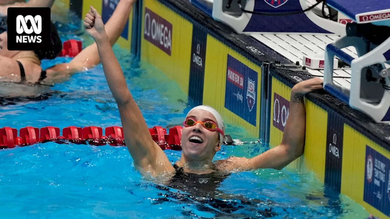 Regan Smith smashes Kaylee McKeown's 100m backstroke world record at USA Olympic Swimming Trials