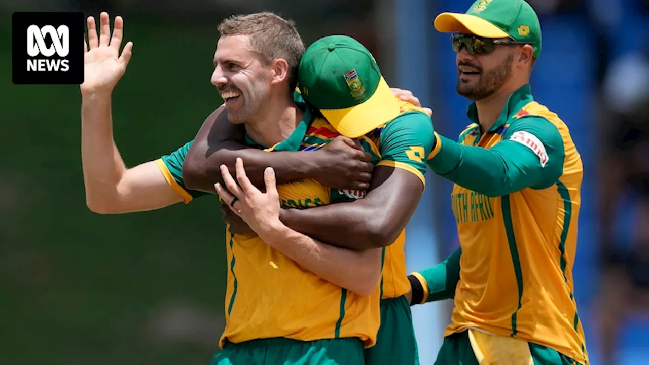 South Africa defeat United States by 18 runs in ICC Men's T20 World Cup Super 8s