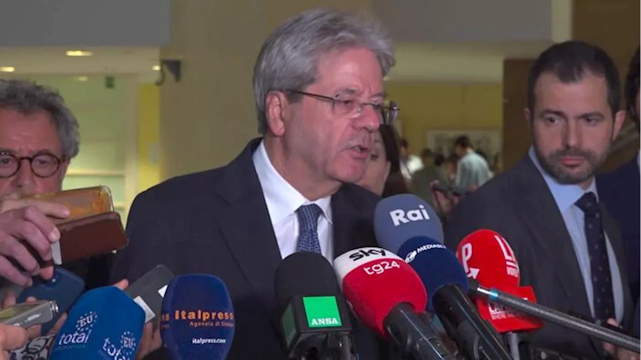 Gentiloni: 'Prudenza nella spesa corrente spendendo con efficienza le risorse del Pnrr'