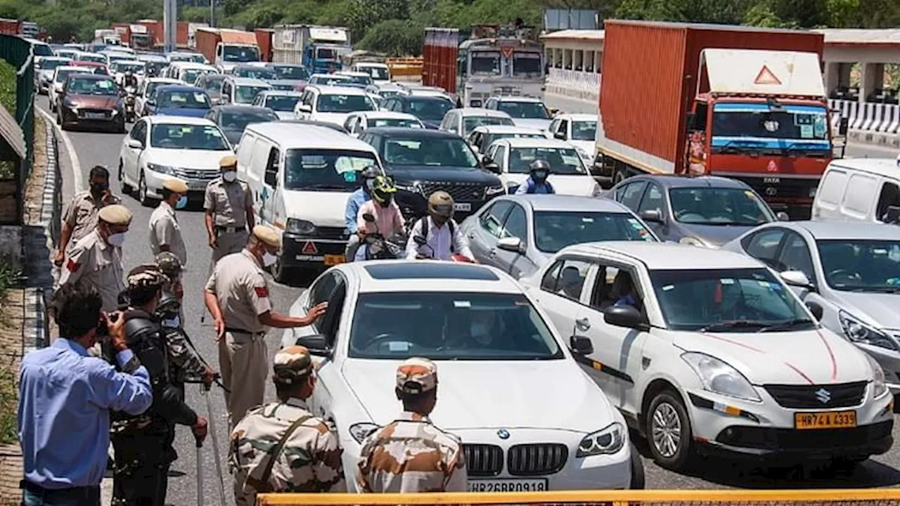 Traffic Violations: नोएडा पुलिस ने ट्रैफिक उल्लंघन पर फिर की बड़ी कार्रवाई, एक दिन में काटे 6,945 ई-चालान