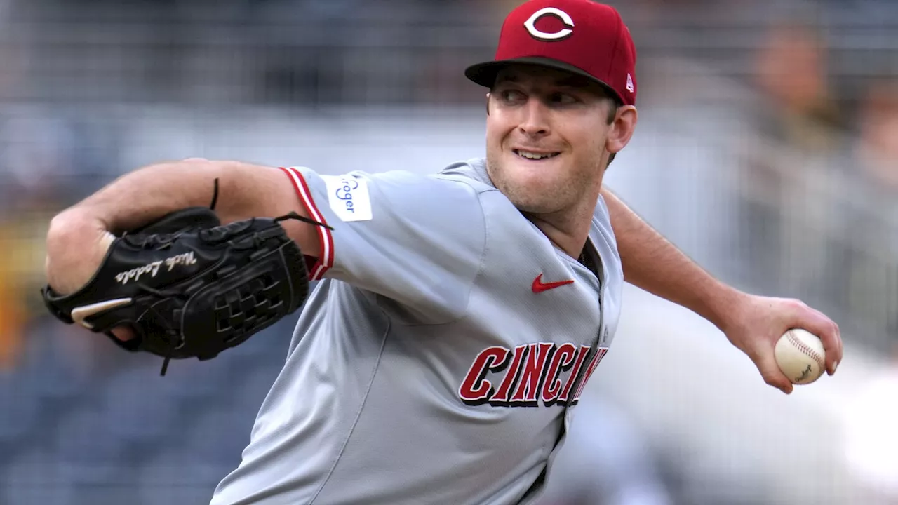 Lodolo cruises through 7 innings for 5th straight win, Espinal homers in Reds' 2-1 win over Pirates