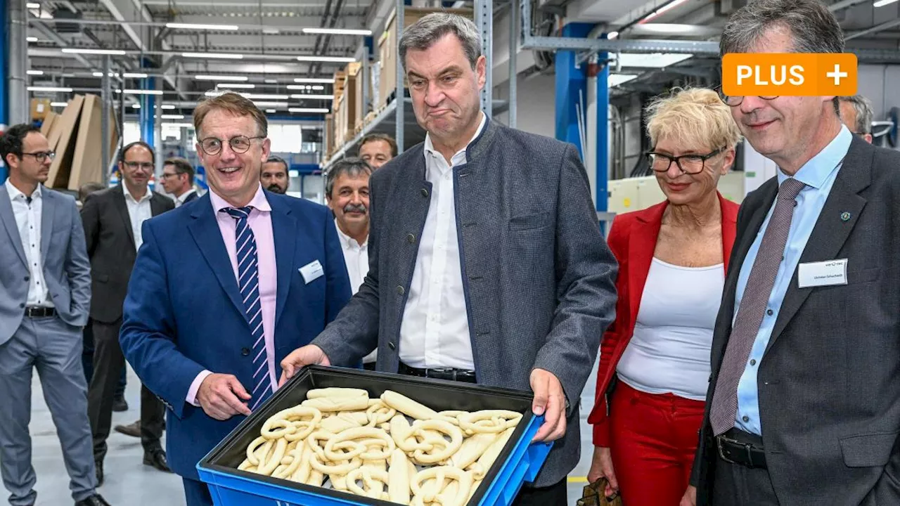 Ministerpräsident Markus Söder bei va-Q-tec in Würzburg: Wie stellt sich das Unternehmen für die Zukunft auf?