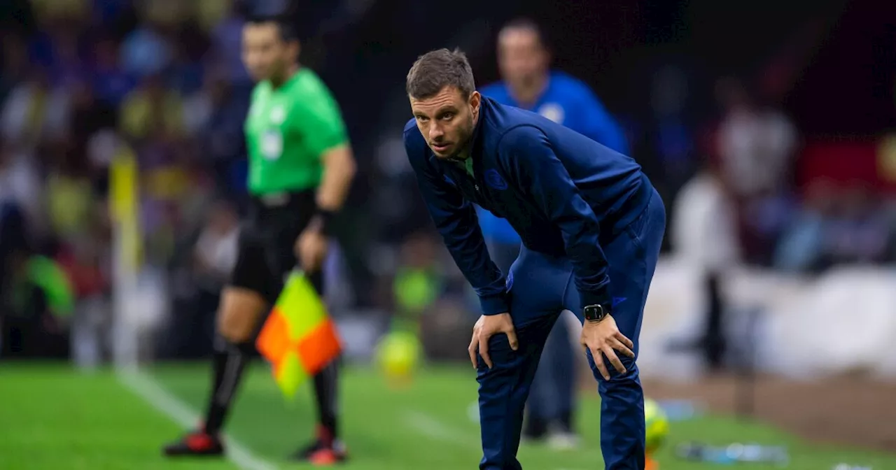 El último mensaje de Martín Anselmi, durante la pretemporada con Cruz Azul