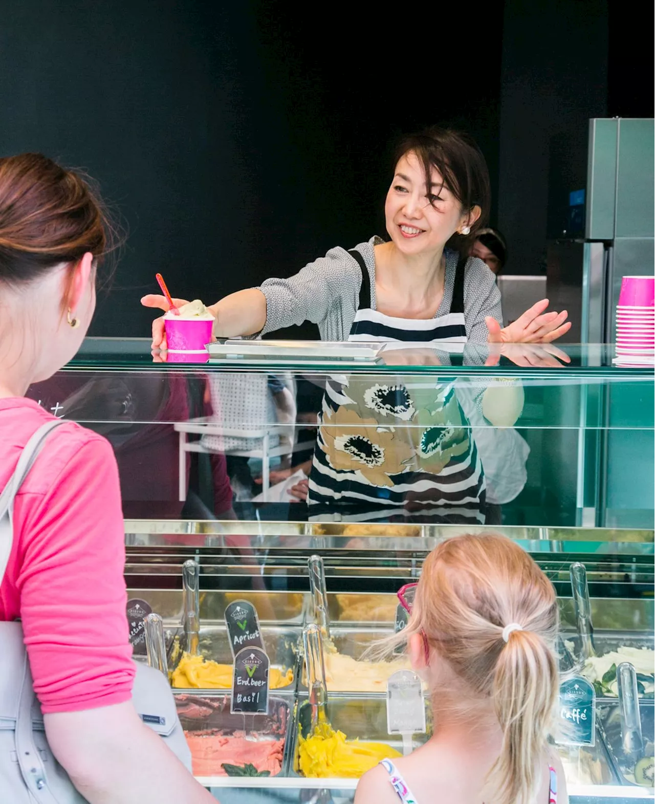 Neu im Gastro-Angebot: Gelateria für das Basler K-Haus