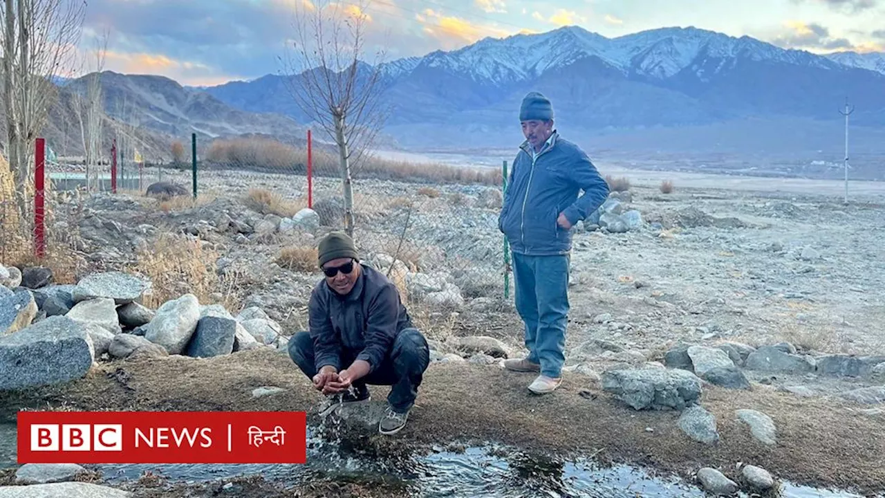 लद्दाख के ‘आइस मैन’ जिन्होंने हिमालय में कृत्रिम ग्लेशियर बनाकर किसानों की ज़िंदगी आसान बनाई