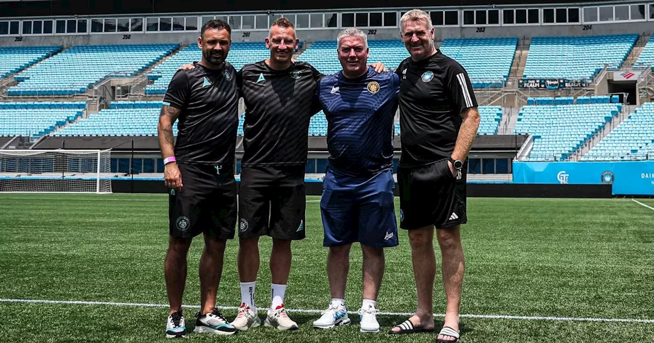 Carrick Rangers link up with former Premier League boss on US trip