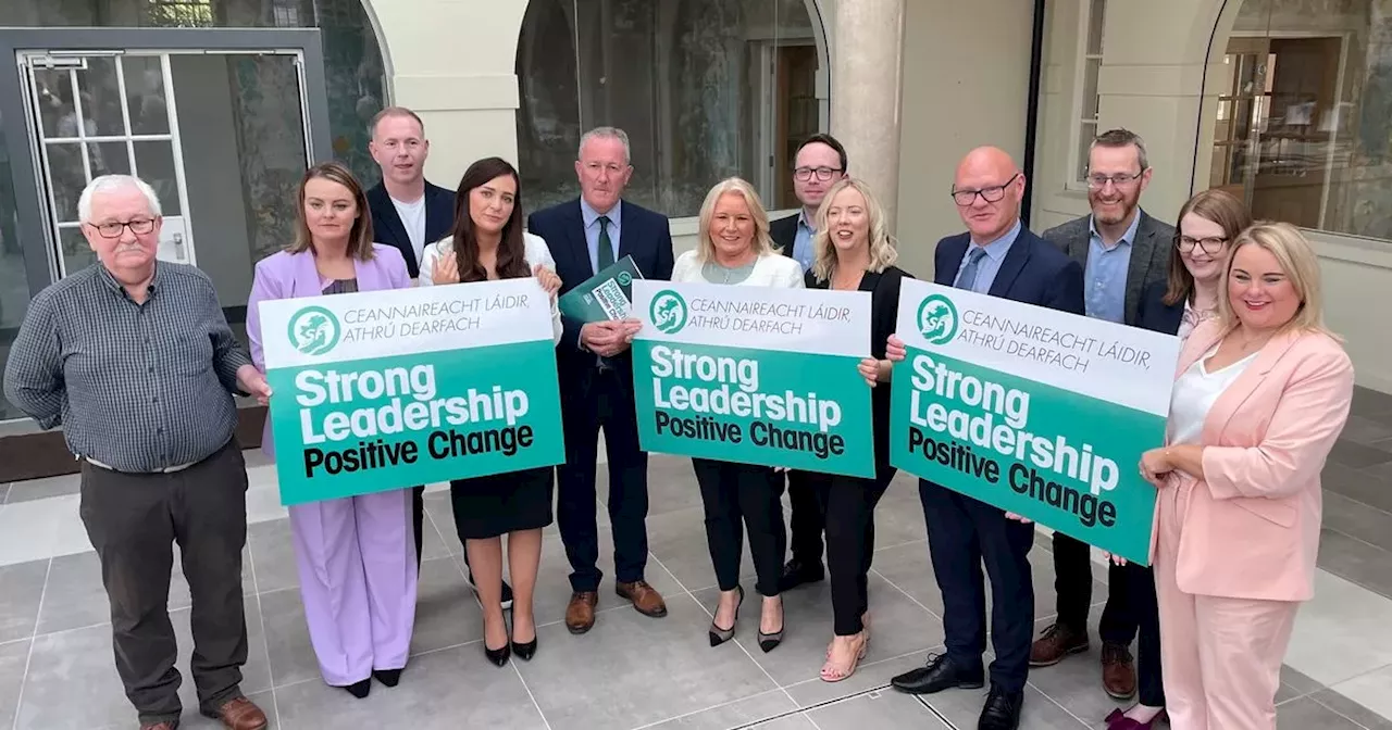 Sinn Fein optimistic they will 'perform very strongly' as manifesto launches