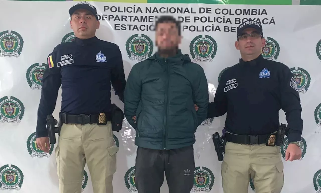 Interpol: Capturado ‘El Barbero’ del Tren de Aragua en Boyacá: tenía ...