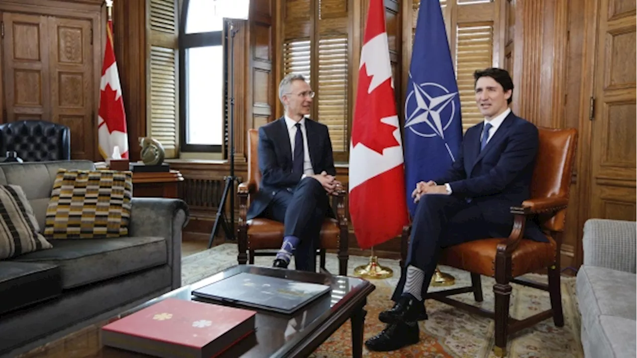 NATO Chief Stoltenberg Urges Canada to Join Allies in Meeting Defense Goal