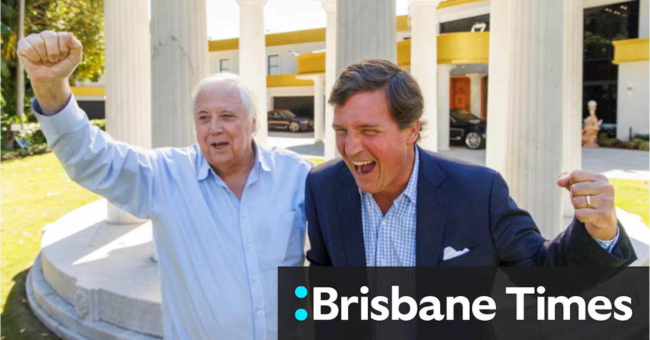 What to expect from the Tucker Carlson, Clive Palmer roadshow