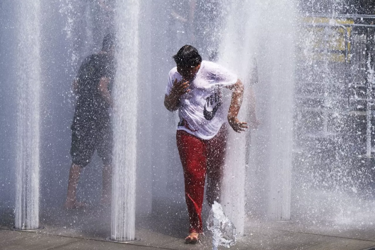 Environment Canada says extreme heat is continuing today in Ontario and Quebec