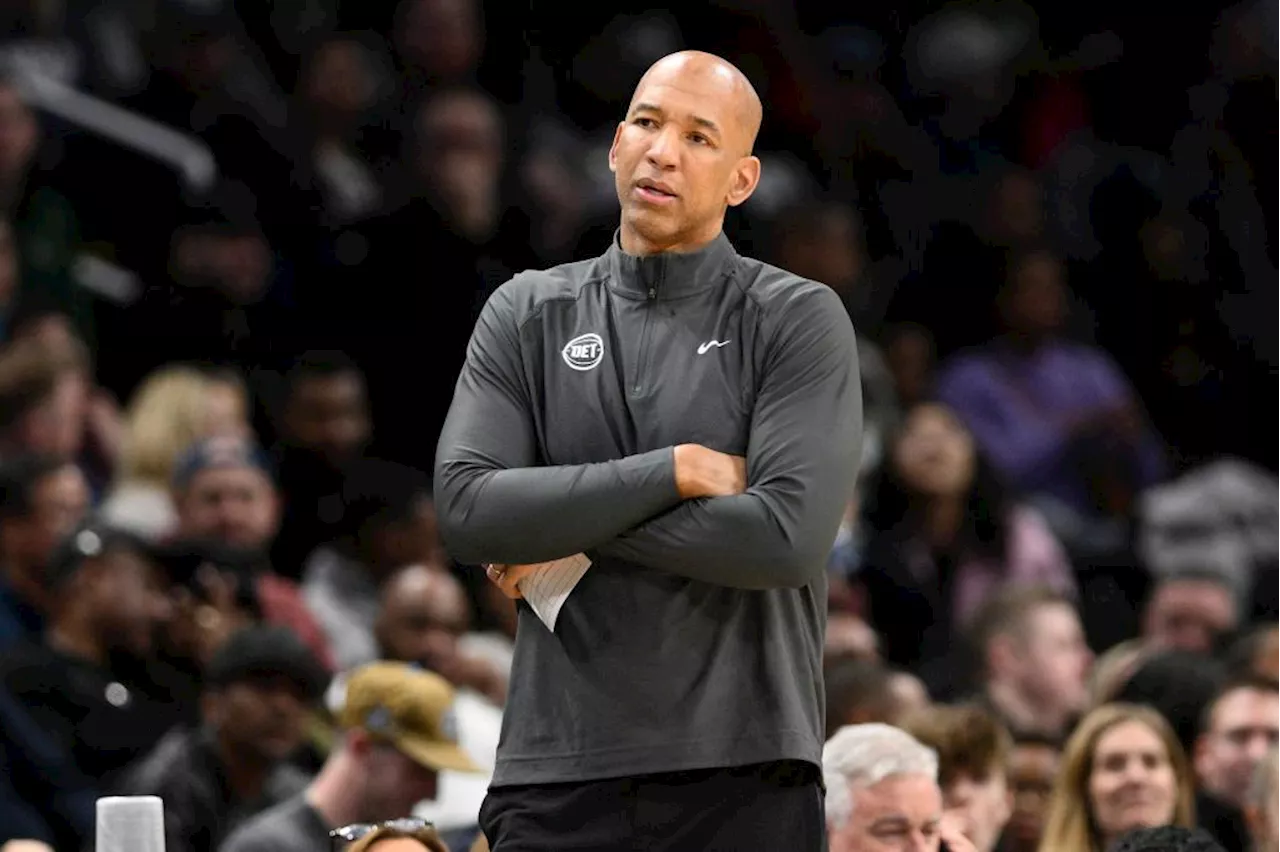 Detroit Pistons fire coach Monty Williams after one season that ended with NBA’s worst record