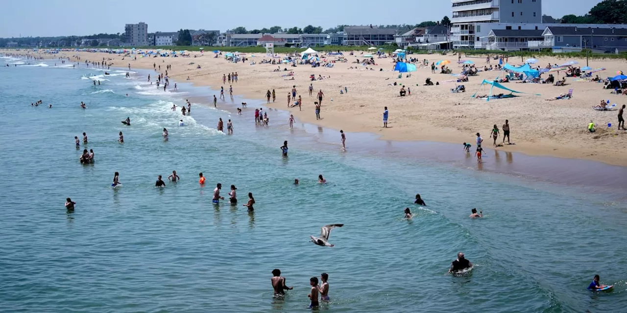 Early blast of heat and humidity leaves millions sweltering across the US
