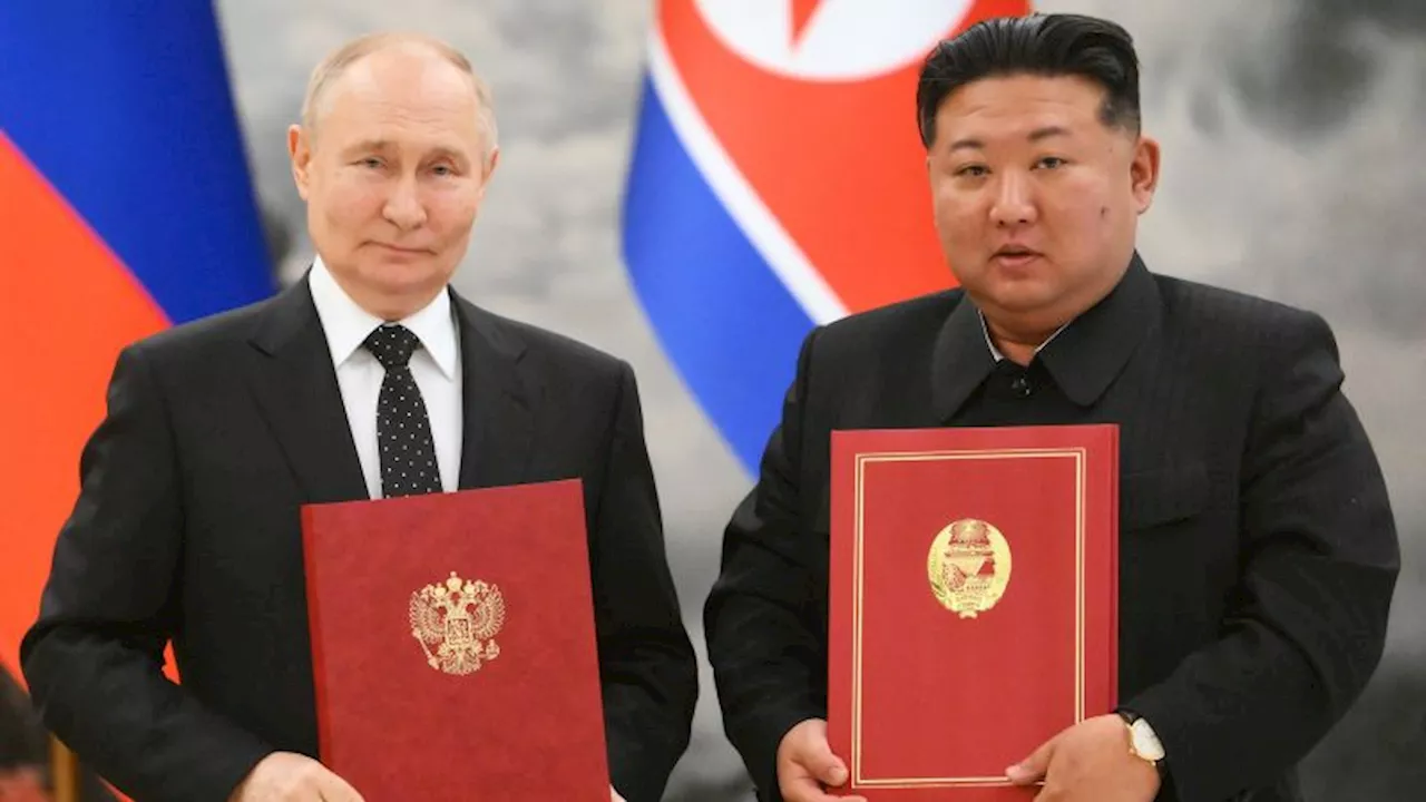 A NATO-style defense pact and an image boost – what Putin got from North Korean visit