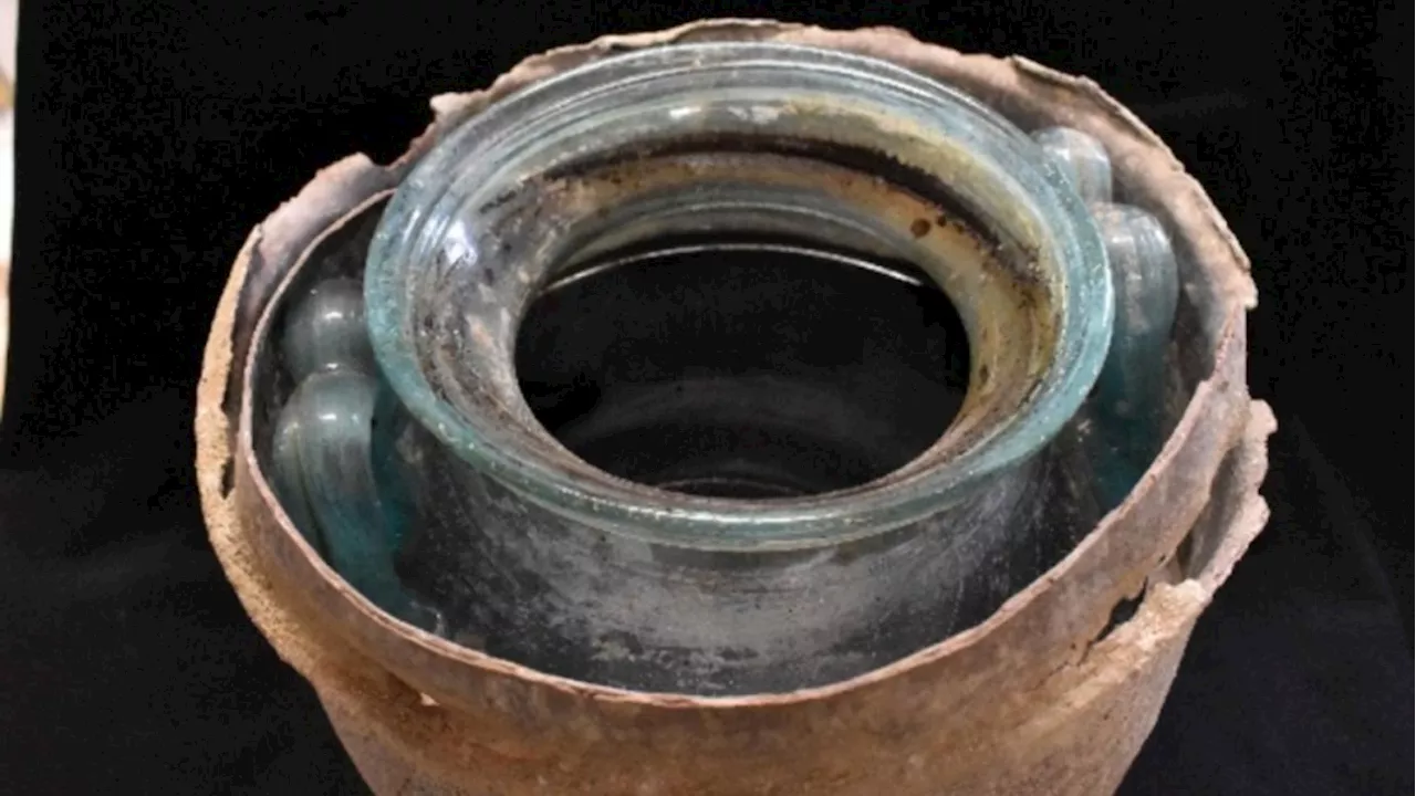 Oldest wine ever discovered in liquid form found in untouched Roman tomb