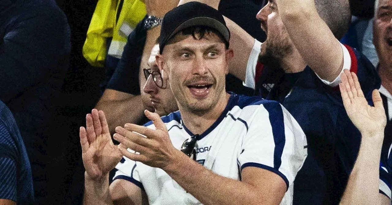 Baby Reindeer star Richard Gadd spotted in Scotland crowd against Switzerland