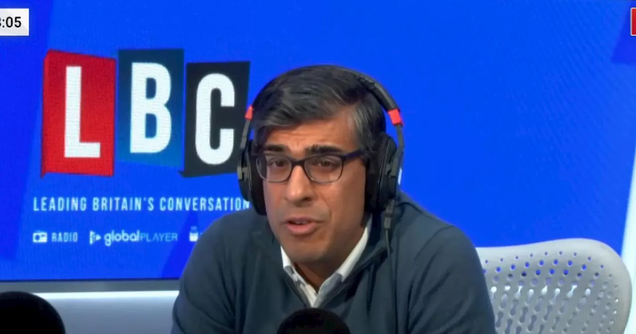 Rishi Sunak loses cool in car crash LBC interview as listeners give reaction