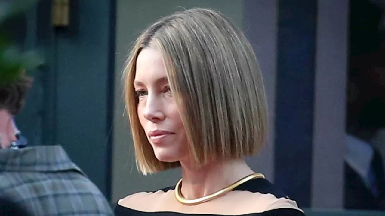 Justin Timberlake's wife Jessica Biel IGNORES his arrest drama: Actress looks tense as she returns...