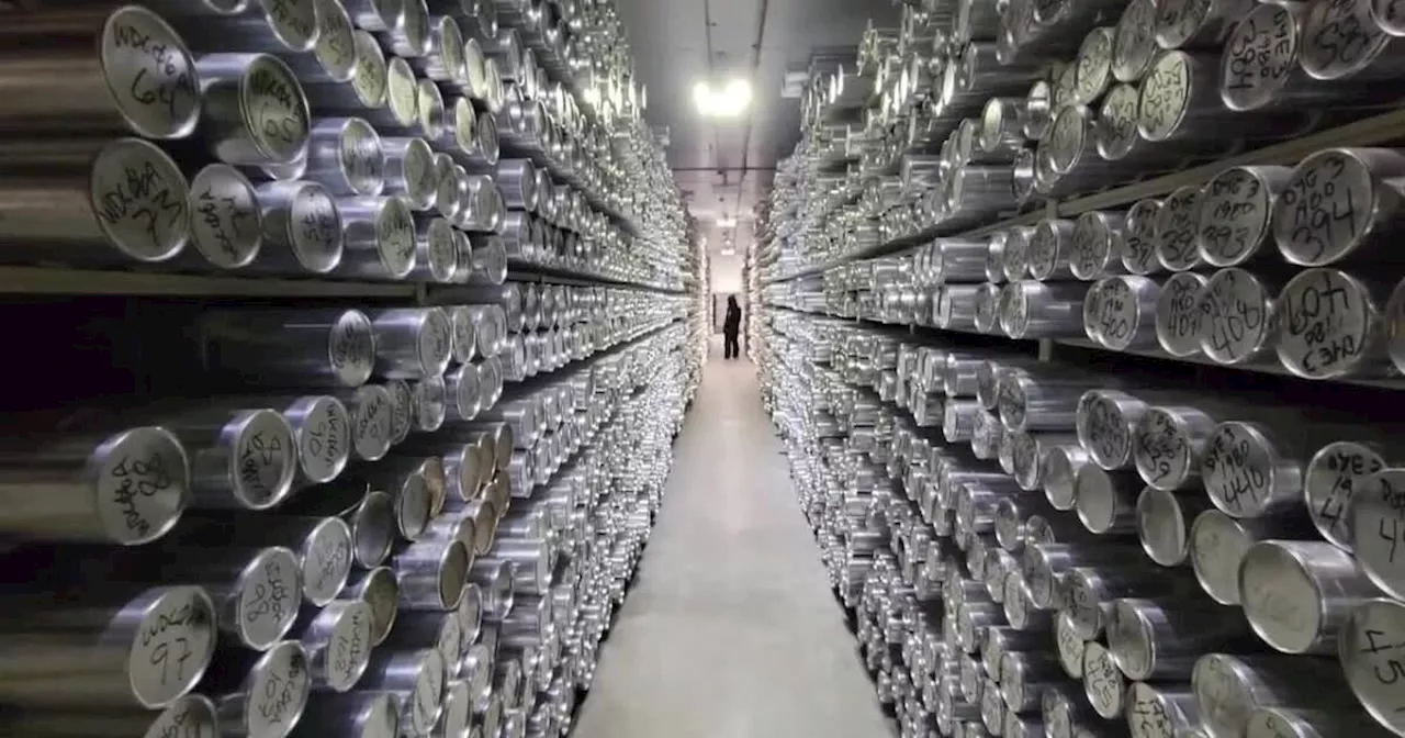 A look inside the world's largest ice core repository located in Lakewood