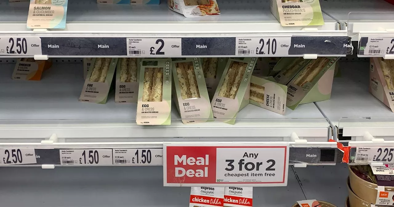 E.Coli outbreaks mapped after meal deal sandwiches recalled